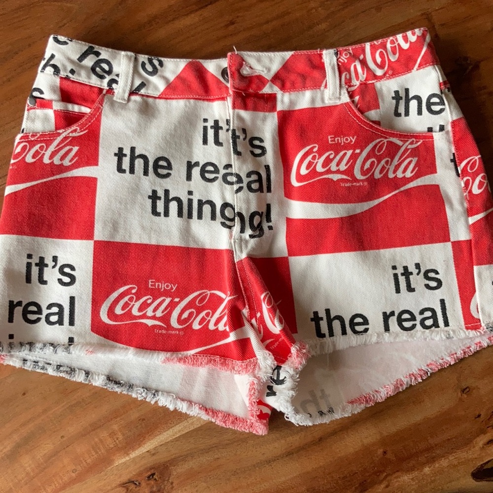 Coca Cola Jean Shorts - M